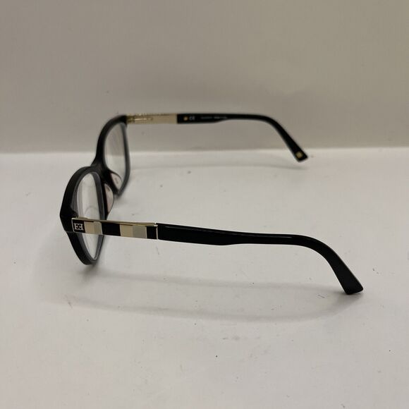 Escada Eyeglasses Italy VES474 COL 0700 Black Designer Frames Only 53-16-140 - Picture 3 of 6